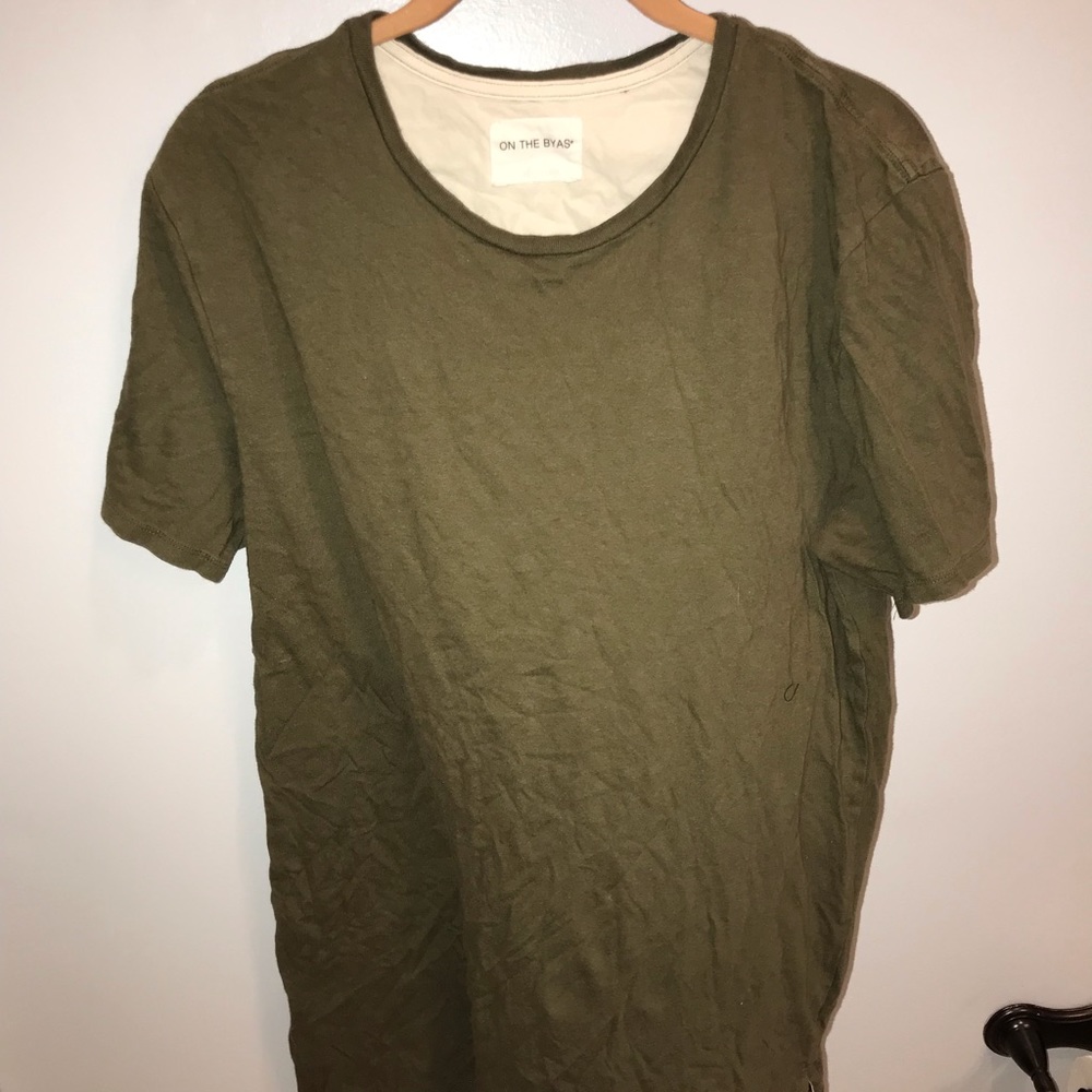 Green shirt